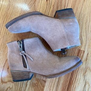 Freebird Onyx Suede Bootie.  BC